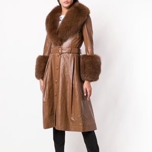BRAND NEW IN BOX Saks Potts Foxy Coat size 3